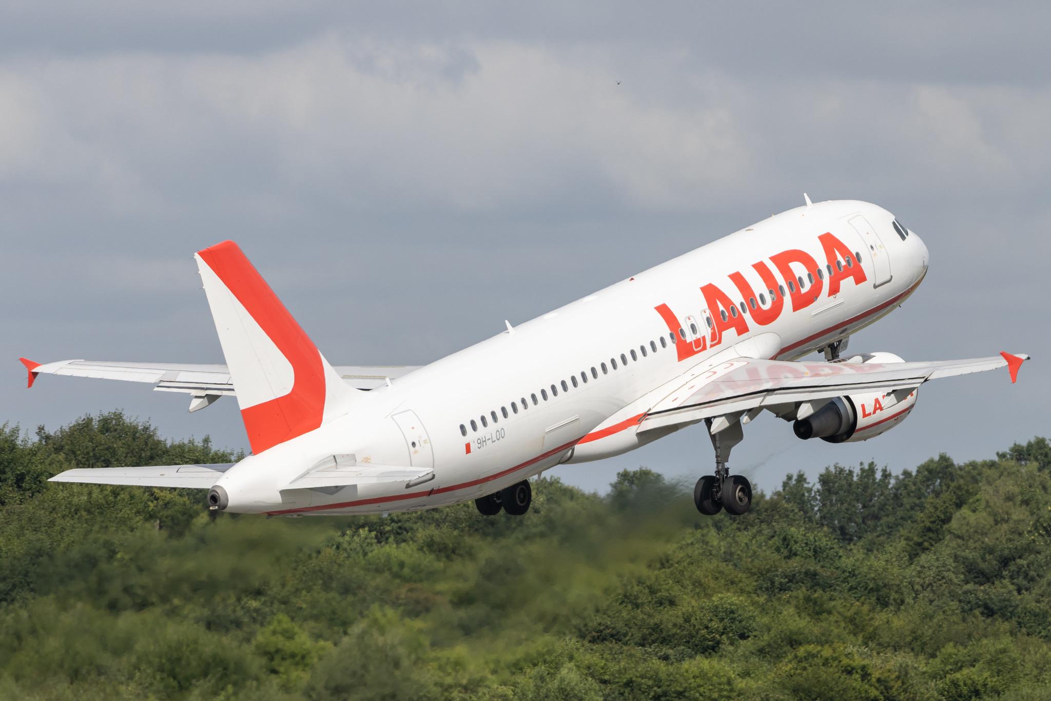 Hamburg Airport: Lauda Europe (LW / LDA) | Airbus A320-214 A320 | 9H-LOO | MSN 03027