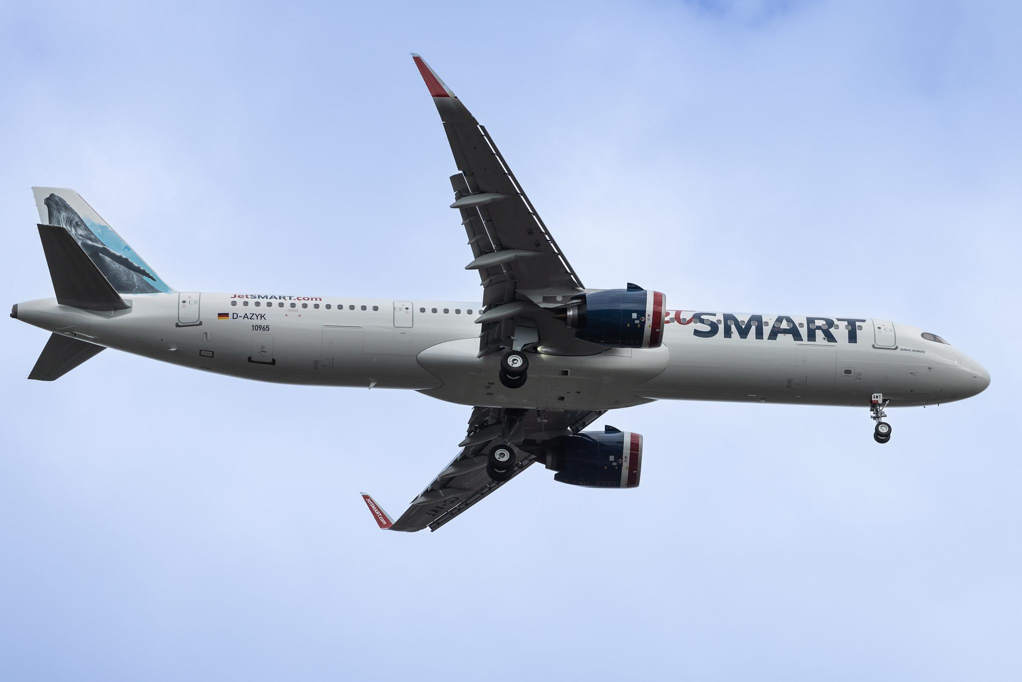 Hamburg Airport: JetSMART | Airbus A321-271NX A21N | D-AZYK | CC-AWT | MSN 10965