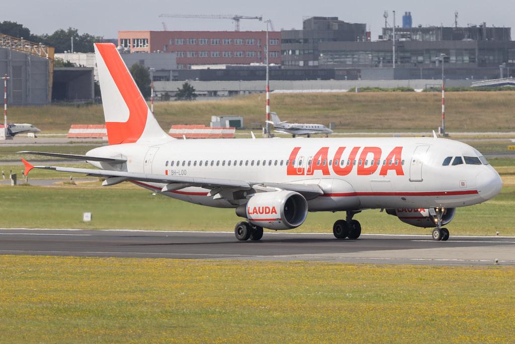 Hamburg Airport: Lauda Europe (LW / LDA) | Airbus A320-214 A320 | 9H-LOO | MSN 03027