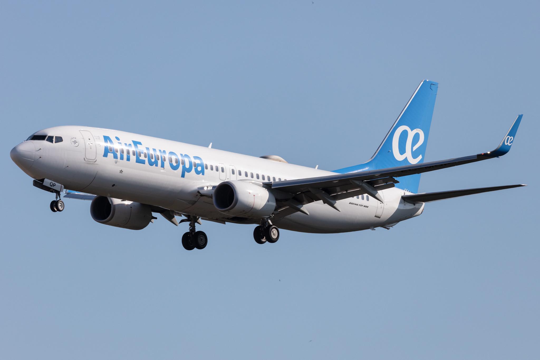 Frankfurt Airport: Air Europa (UX / AEA) |  Boeing 737-85P B738 | EC-MQP | MSN 60588