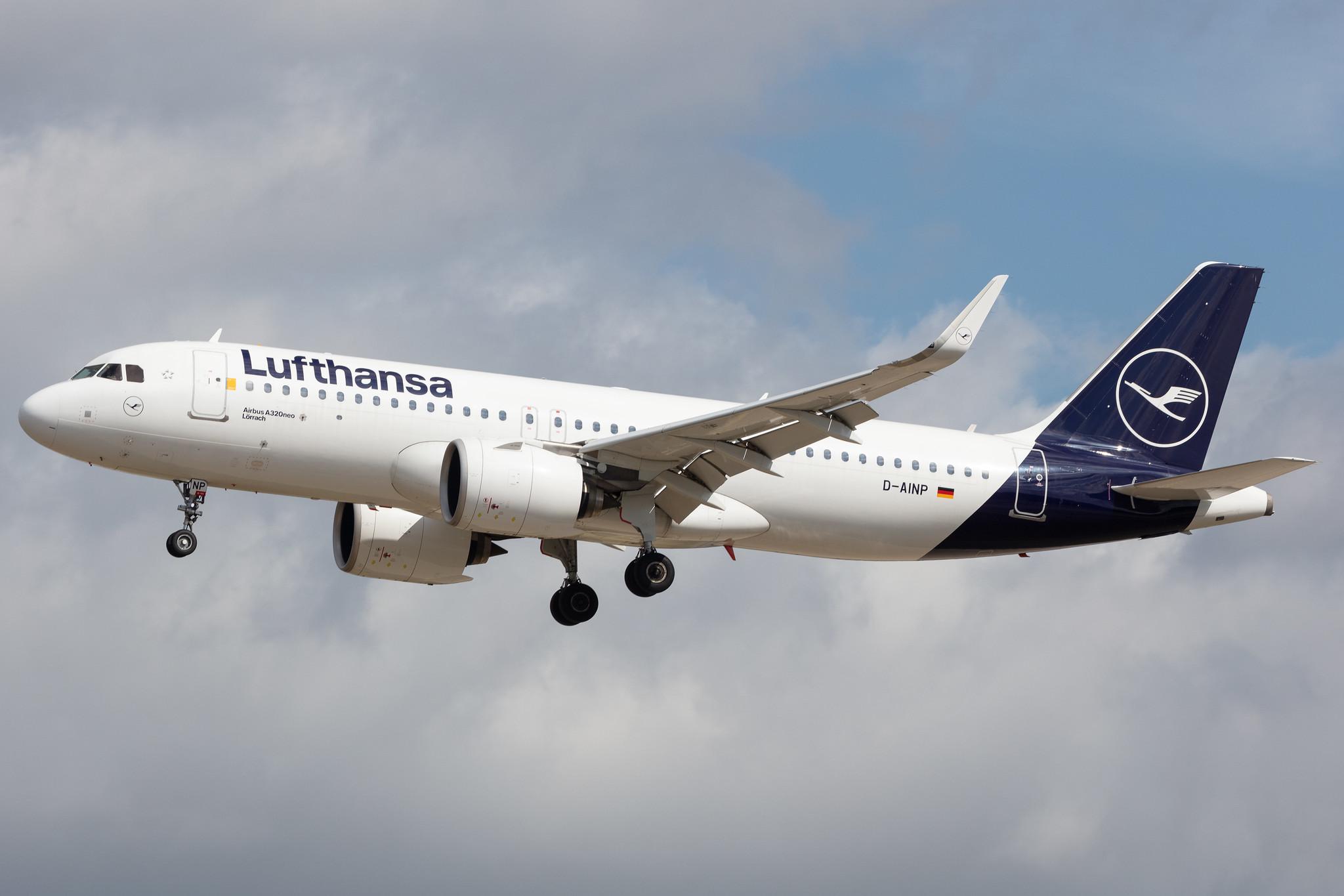 Frankfurt Airport: Lufthansa (LH / DLH) |  Airbus A320-271N A20N | D-AINP | MSN 8622