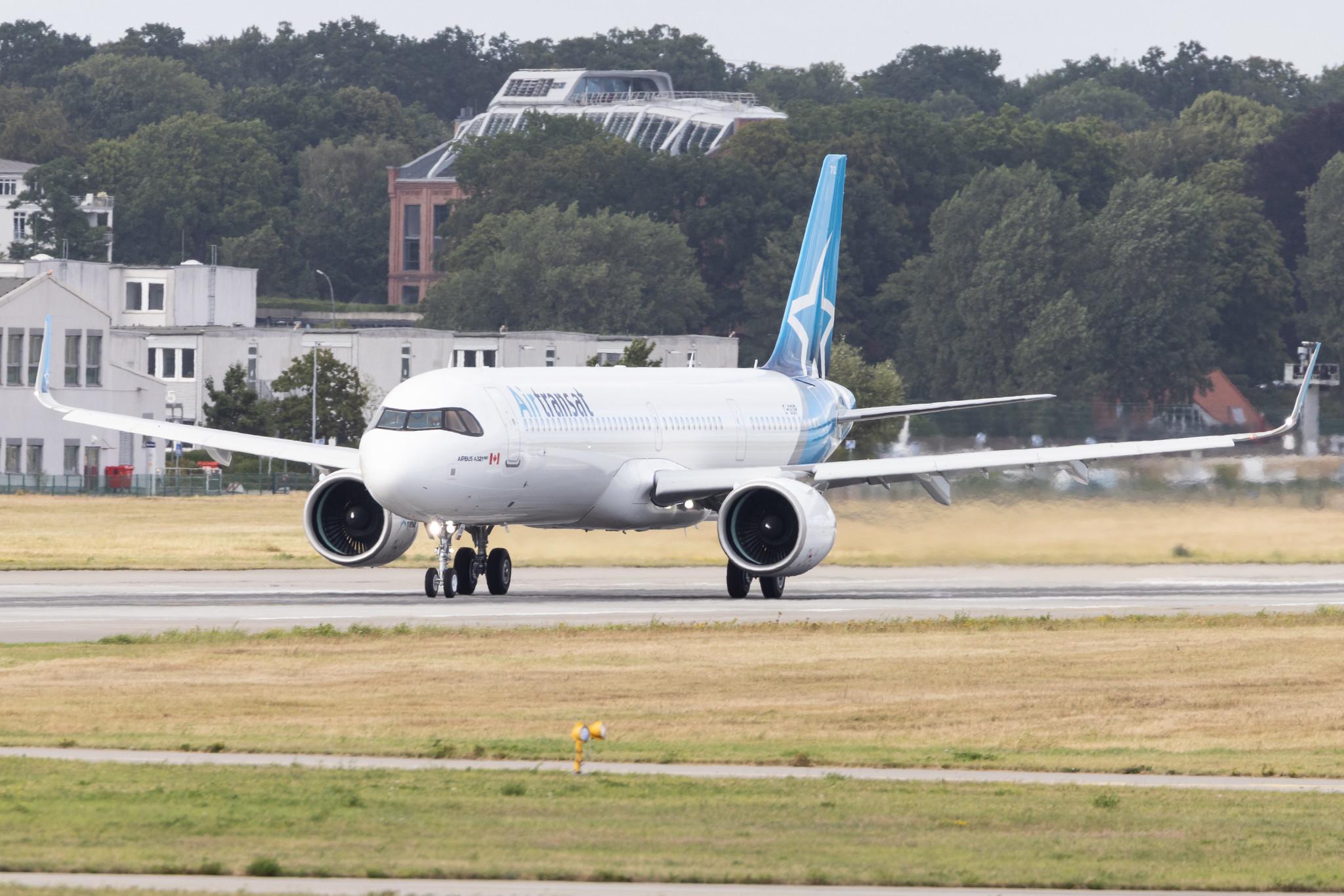 Hamburg Finkenwerder: Air Transat (TS / TSC) | Airbus A321-271NX A21N | C-GOIP | MSN 10848