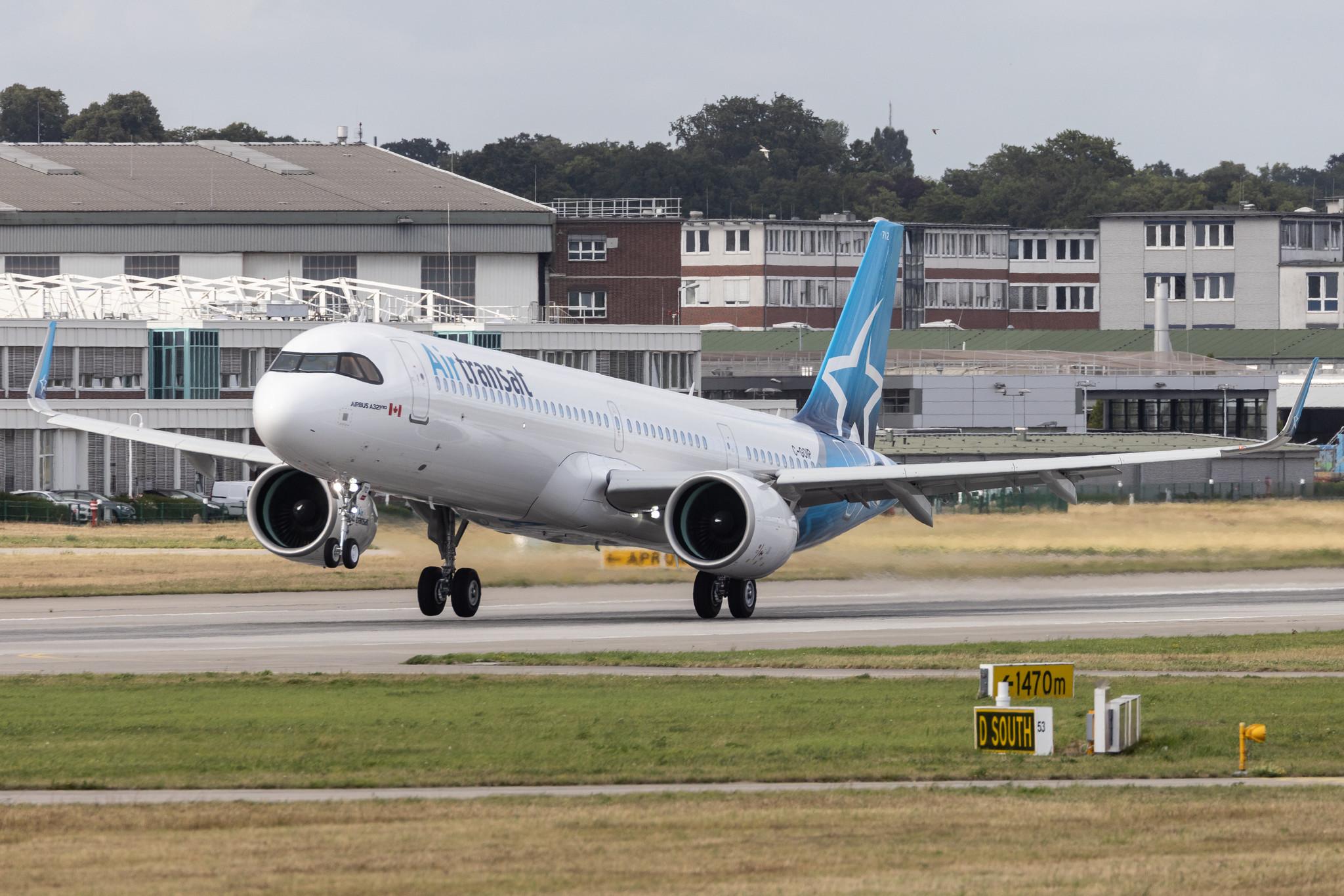 Hamburg Finkenwerder: Air Transat (TS / TSC) | Airbus A321-271NX A21N | C-GOIP | MSN 10848