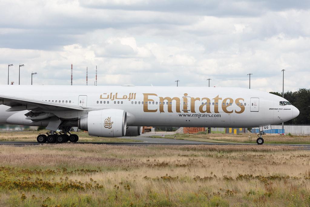 Frankfurt Airport: Emirates (EK / UAE) |  Boeing 777-31H(ER) B77W | A6-EGG | MSN 41070