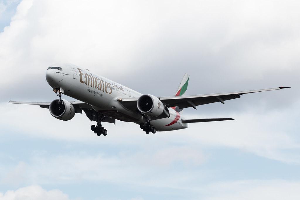 Frankfurt Airport: Emirates (EK / UAE) |  Boeing 777-31H(ER) B77W | A6-EQH | MSN 42353