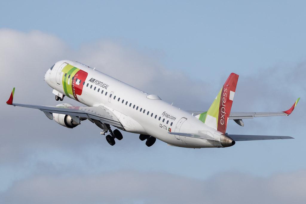 Hamburg Airport: TAP Express (TP / TAP) | Operator: Portugalia Airlines |  Embraer E195AR E195 | CS-TTX | MSN 19000429