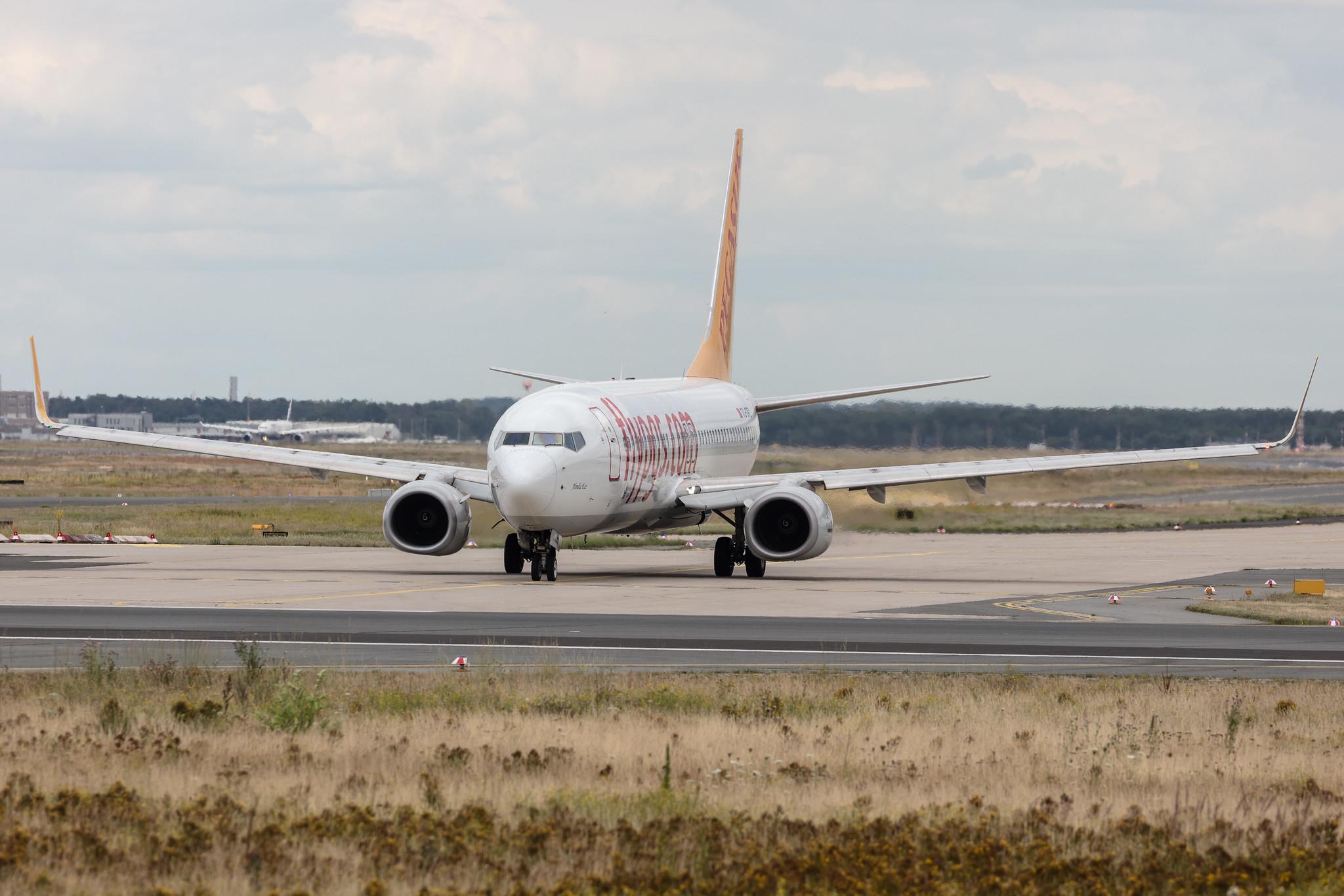Frankfurt Airport: Pegasus (PC / PGT) | Operator: Pegasus Airlines |  Boeing 737-8H6 B738 | TC-CPZ | MSN 41768