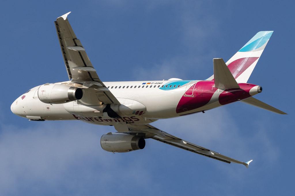Hamburg Airport: Eurowings (EW / EWG) | Airbus A319-132 A319 | D-AGWO | MSN 4166