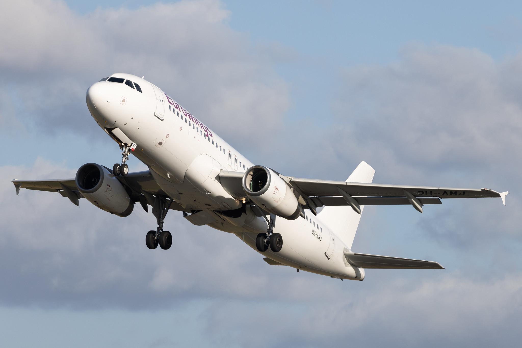 Hamburg Airport: Eurowings (EW / EWG) | Operator: Avion Express Malta | Airbus A320-232 A320 | 9H-AMJ | MSN 03531