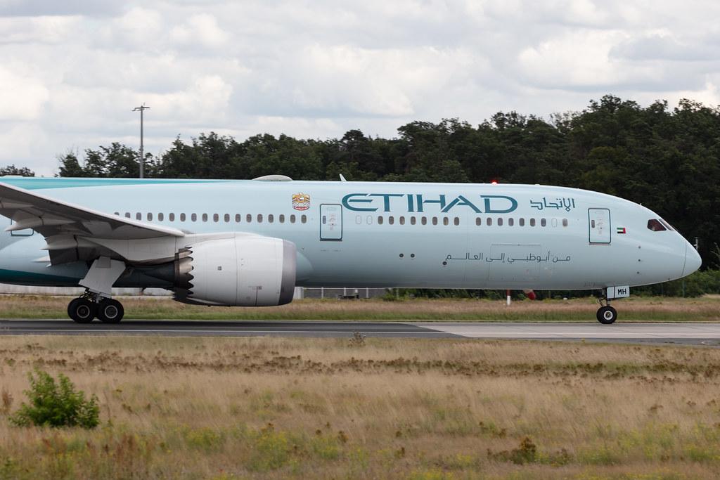 Frankfurt Airport: Etihad (EY / ETD) |  Livery: Greenliner Livery | Operator: Etihad Airways |  Boeing 787-10 Dreamliner B78X | A6-BMH | MSN 60765
