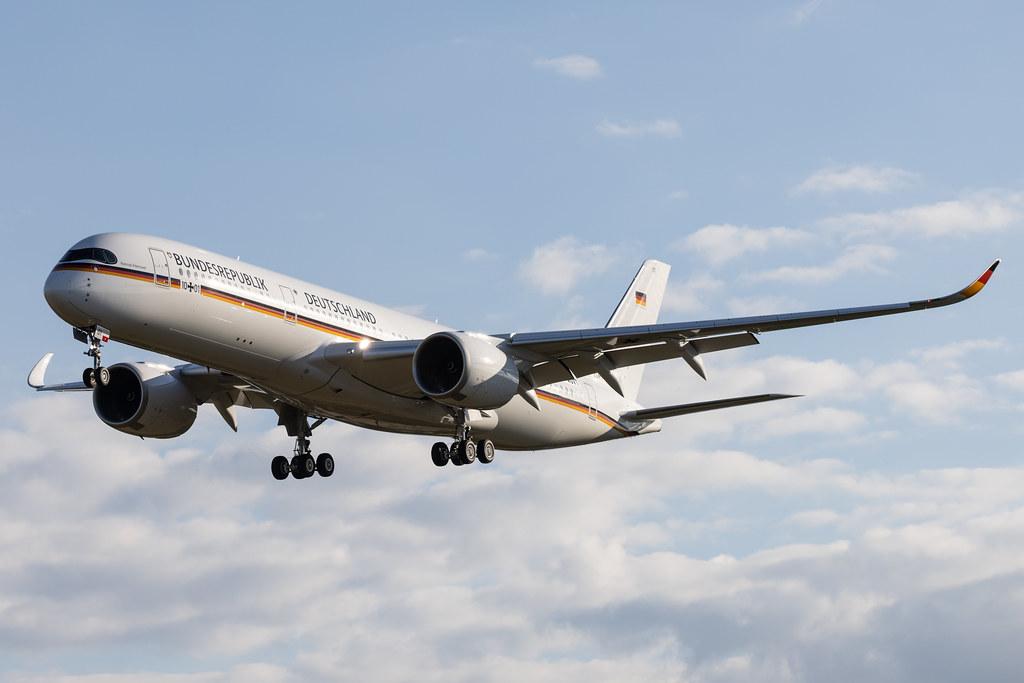 Hamburg Airport: German Air Force (/ GAF) | Airbus A350-941CJ A359 | D-AGVT | MSN 468