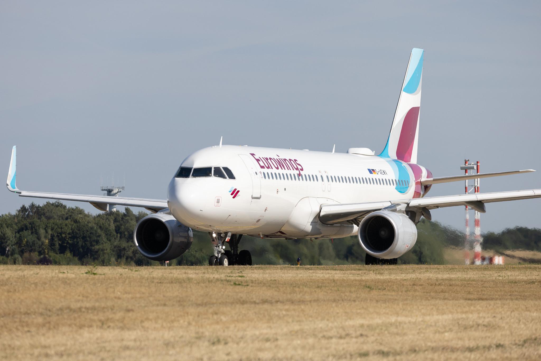 Hamburg Airport: Eurowings (EW / EWG) | Airbus A320-214 A320 | D-AEWV | MSN 7545