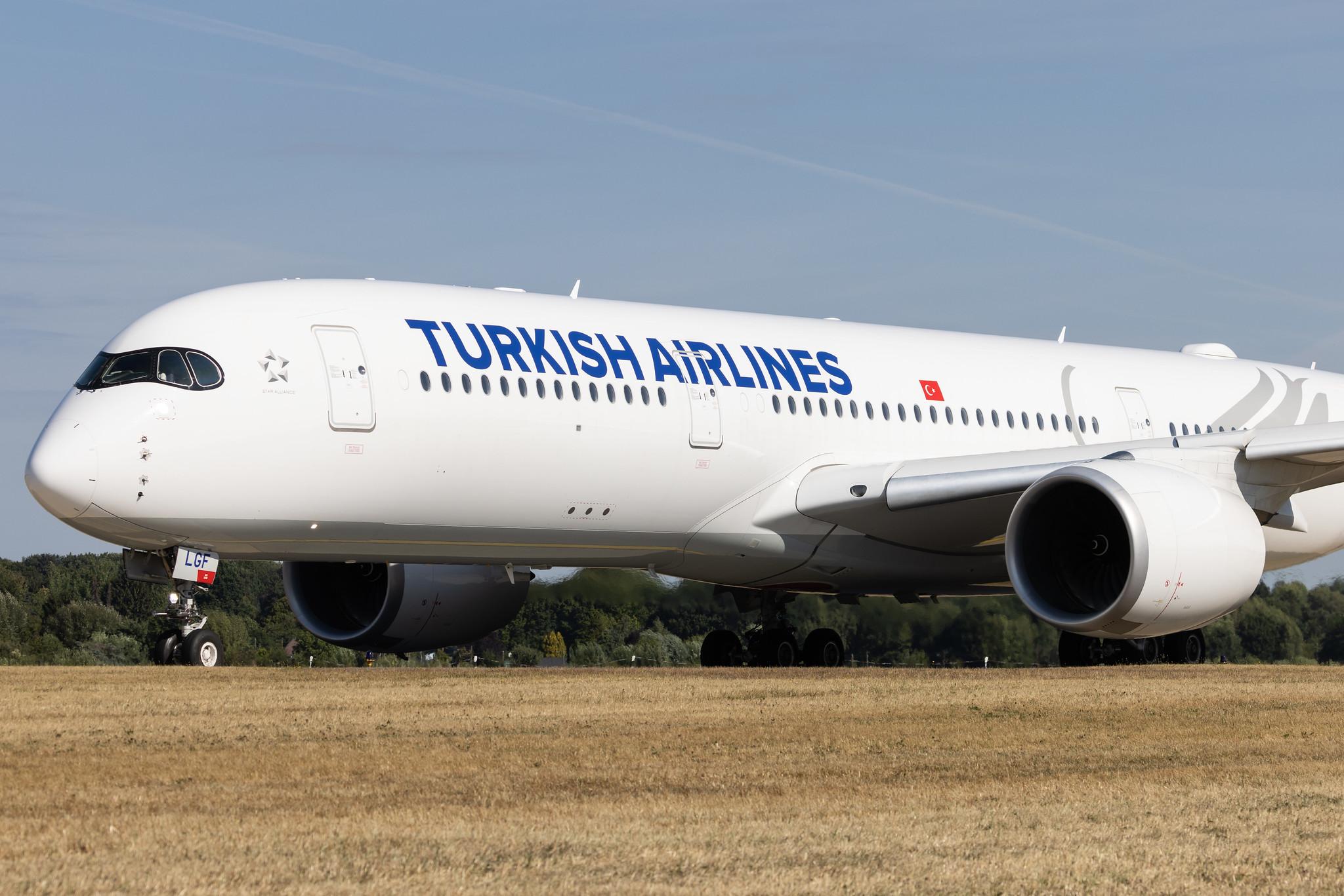 Hamburg Airport: Turkish Airlines (TK / THY) | Airbus A350-941 A359 | TC-LGF | MSN 496