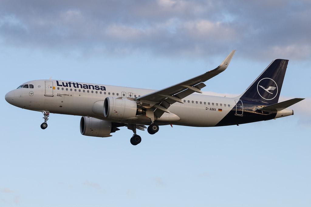 Hamburg Airport: Lufthansa (LH / DLH) | Airbus A320-271N A20N | D-AINV | MSN 9071
