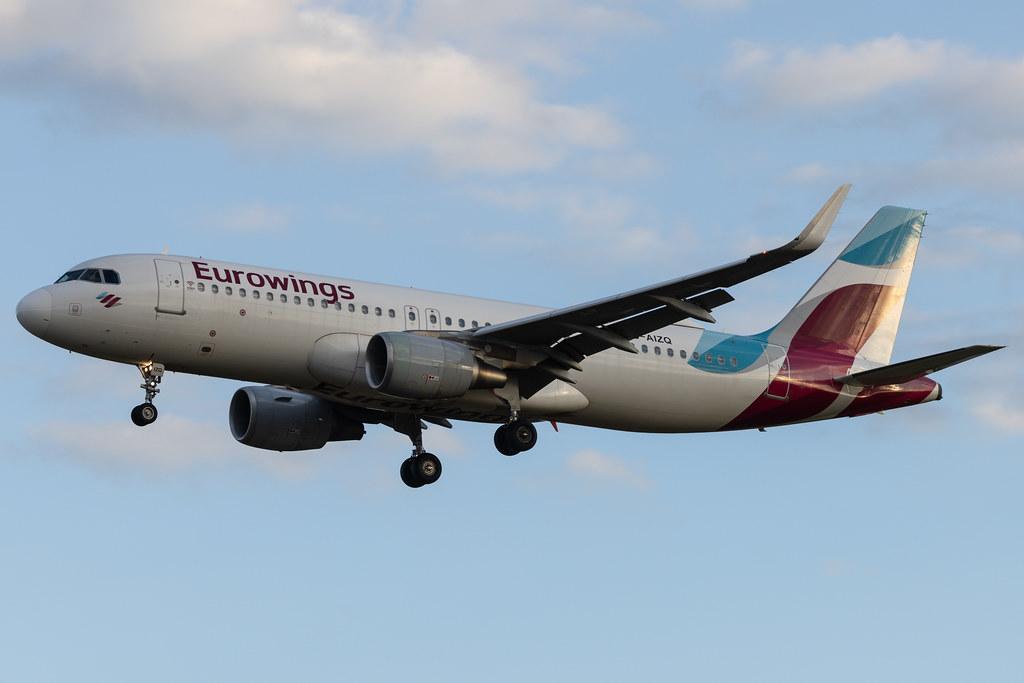 Hamburg Airport: Eurowings (EW / EWG) | Airbus A320-214 A320 | D-AIZQ | MSN 5497