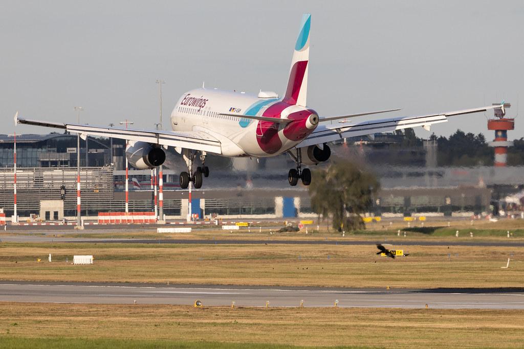 Hamburg Airport: Eurowings (EW / EWG) | Airbus A319-132 A319 | D-AGWM | MSN 3839