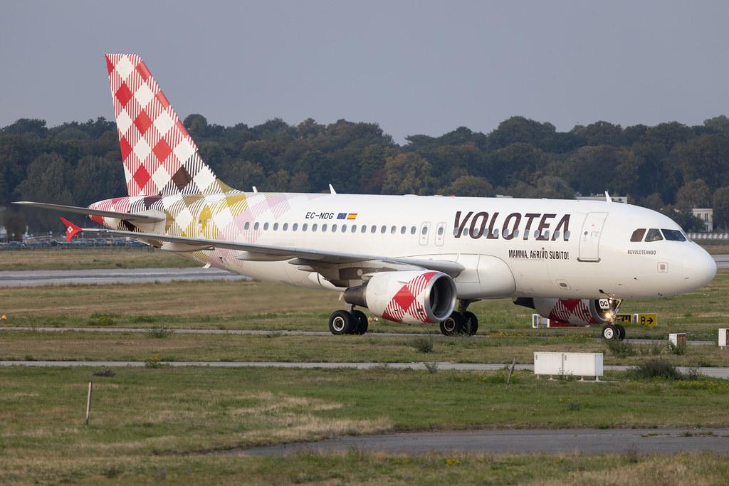 Hamburg Finkenwerder: Volotea (V7 / VOE) | Airbus A319-112 A319 | EC-NDG | MSN 03364
