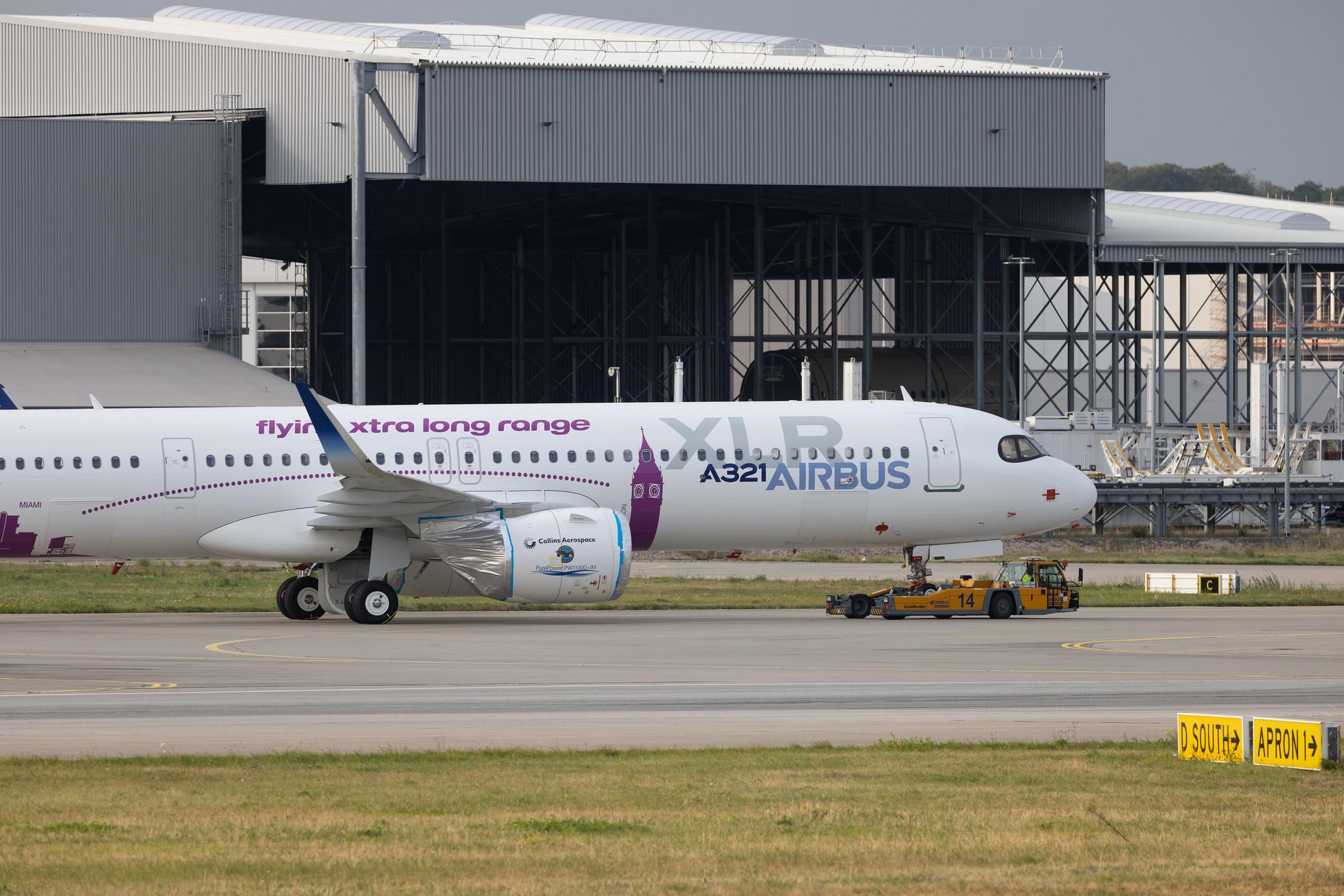 Hamburg Finkenwerder: Airbus (/ AIB) | Airbus A321-271NY A21N | F-WWBZ | MSN 11058 (Second build Airbus A321 XLR)