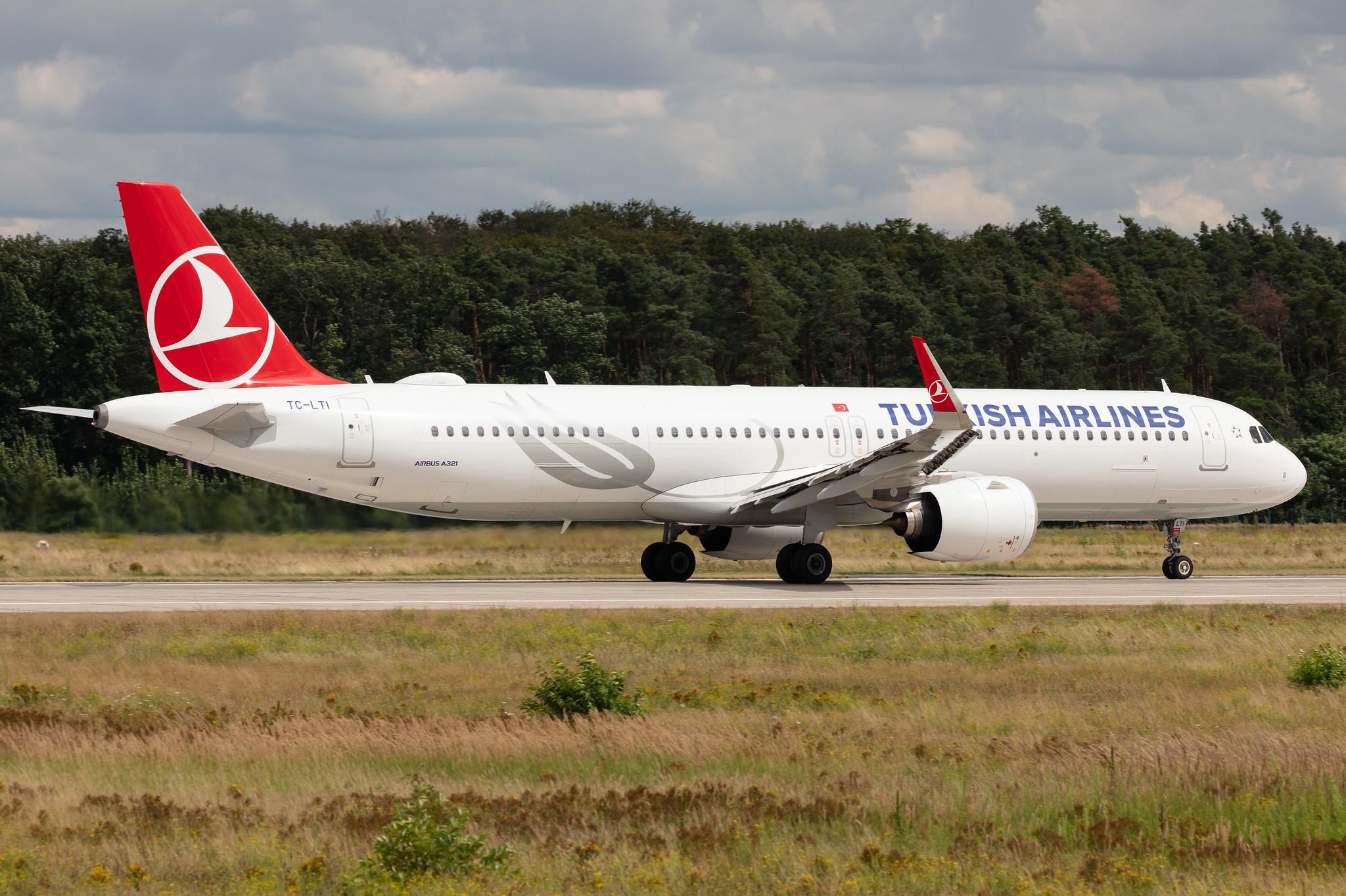 Frankfurt Airport: Turkish Airlines (TK / THY) |  Airbus A321-271NX A21N | TC-LTI | MSN 10367
