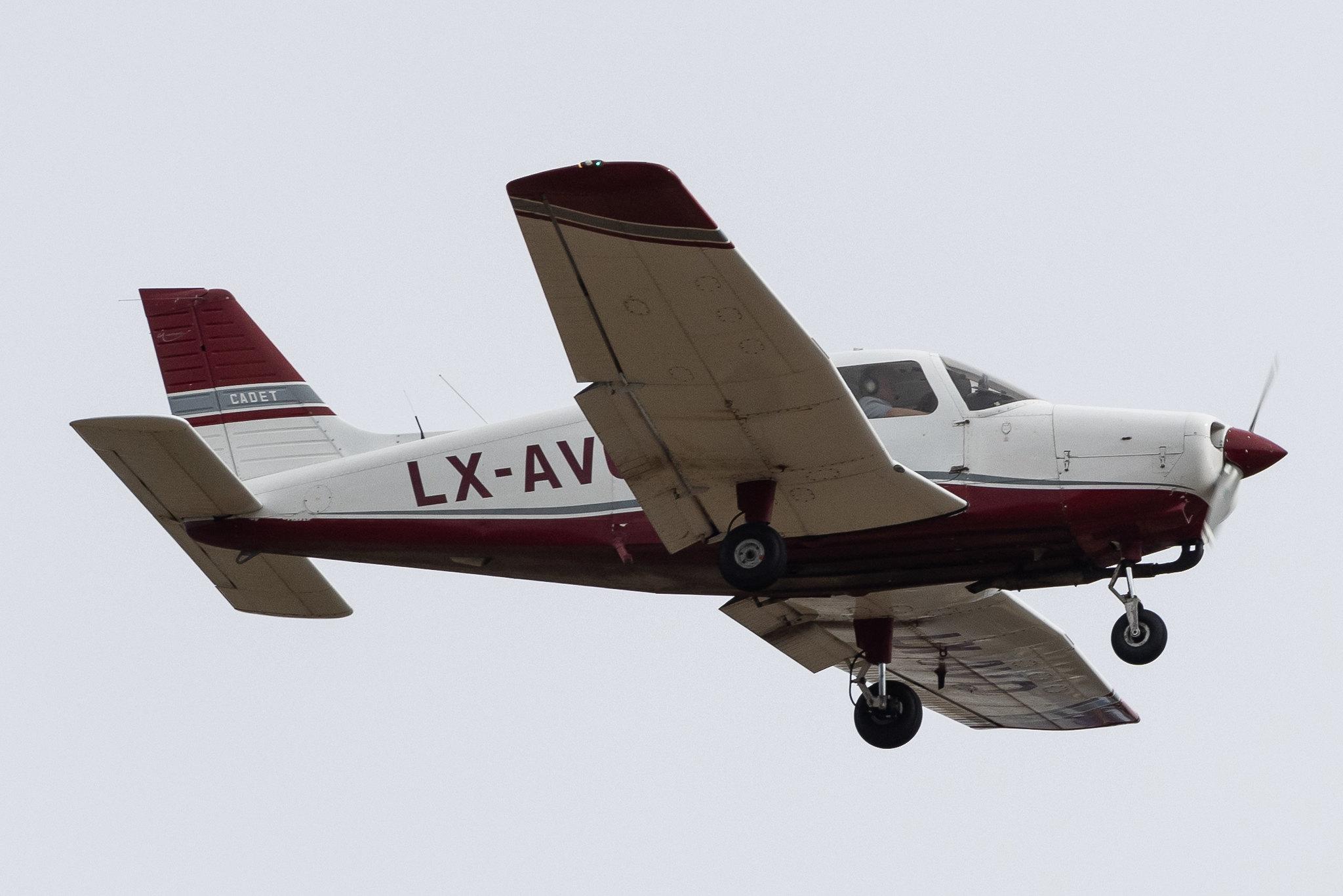 Luxembourg Findel Airport: Private owner | Piper PA-28 161 Cadet P28A | LX-AVO | MSN 2841346