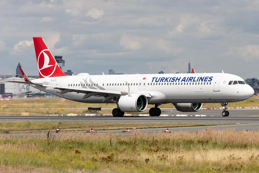 Frankfurt Airport: Turkish Airlines (TK / THY) |  Airbus A321-271NX A21N | TC-LTI | MSN 10367