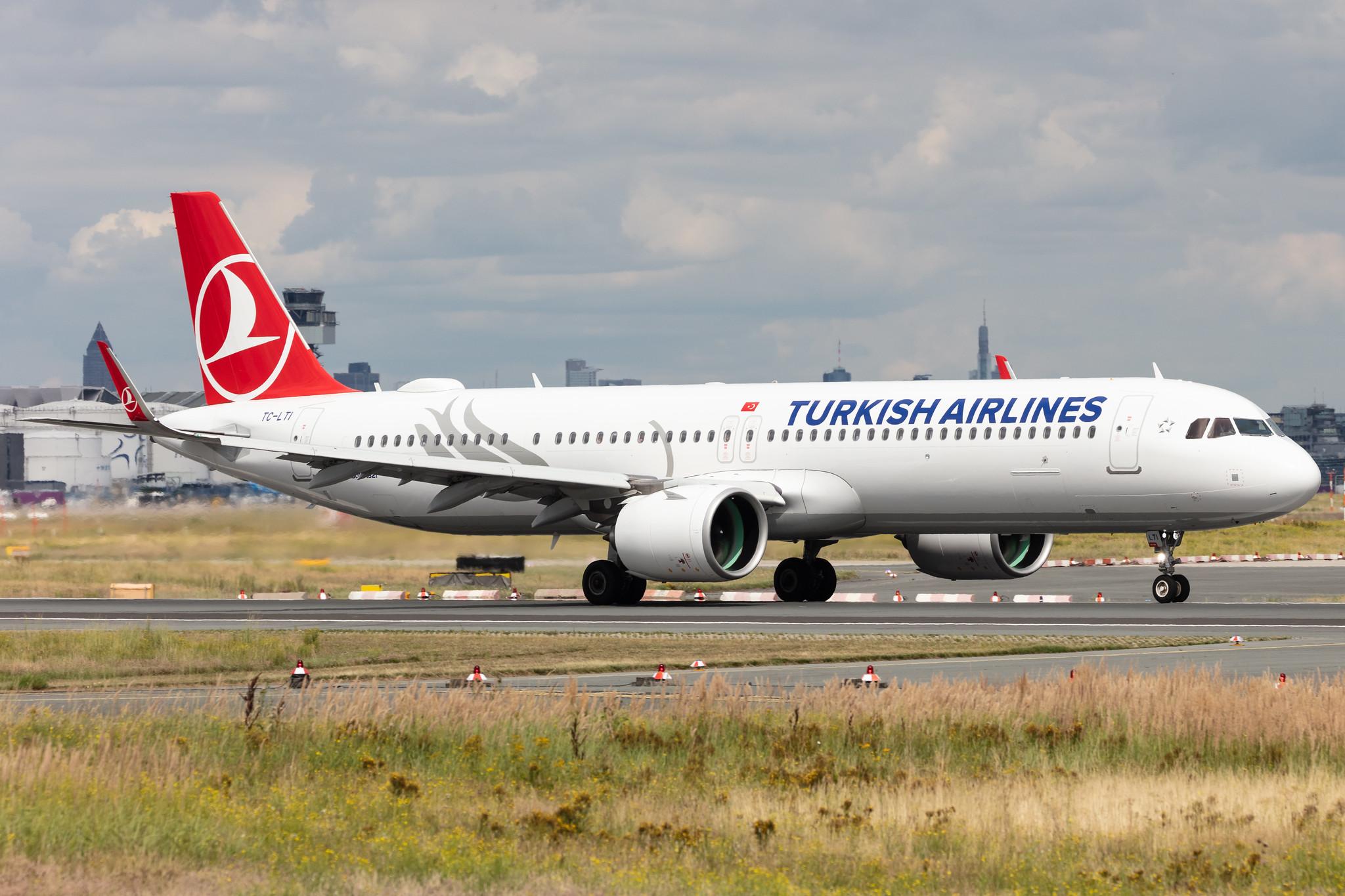 Frankfurt Airport: Turkish Airlines (TK / THY) |  Airbus A321-271NX A21N | TC-LTI | MSN 10367