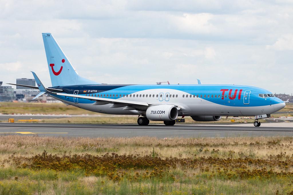 Frankfurt Airport: TUI (X3 / TUI) | Operator: TUI fly |  Boeing 737-8K5 B738 | D-ATYA | MSN 37256