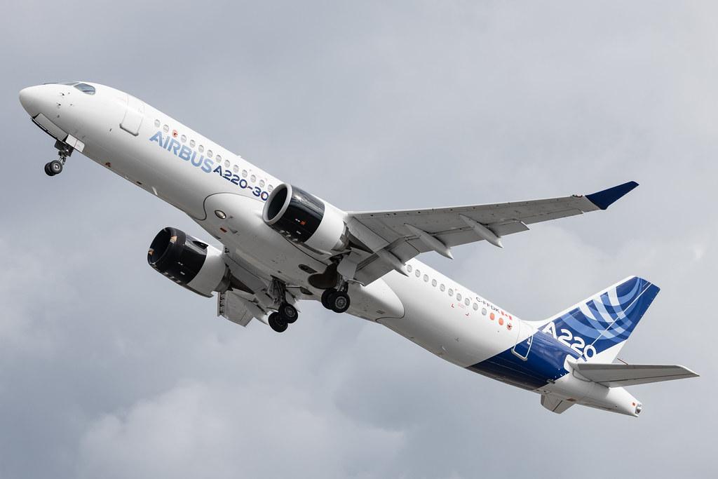 Hamburg Airport: Airbus Industrie (VK / AIB) | Airbus A220-300 BCS3 | C-FFDK | MSN 55001