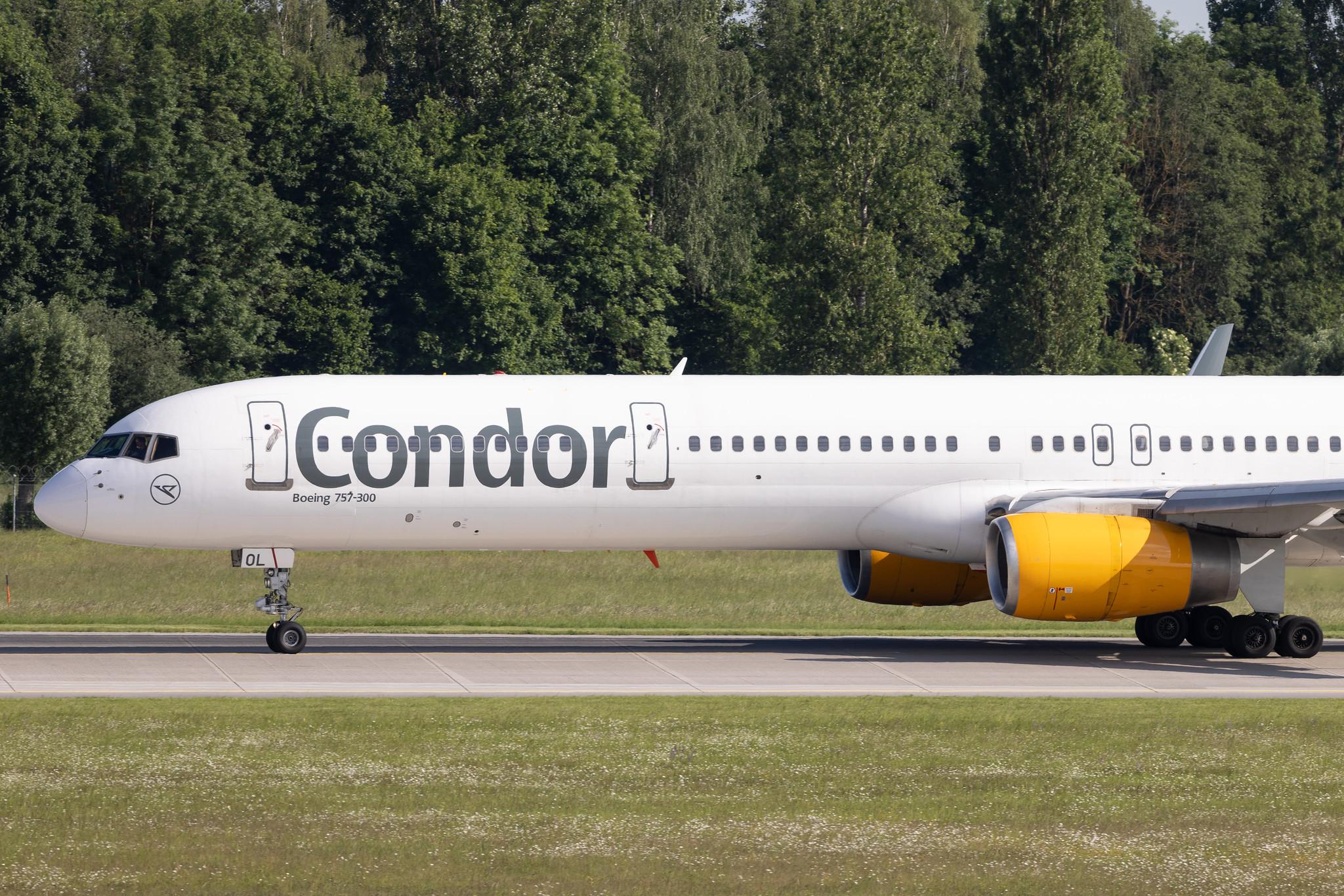 Munich Airport: Condor (DE / CFG) | Boeing 757-330 B753 | D-ABOL | MSN 29021