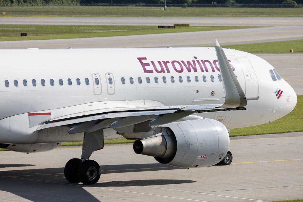 Munich Airport: Eurowings (EW / EWG) | Airbus A320-214 A320 | D-AEWU | MSN 7513