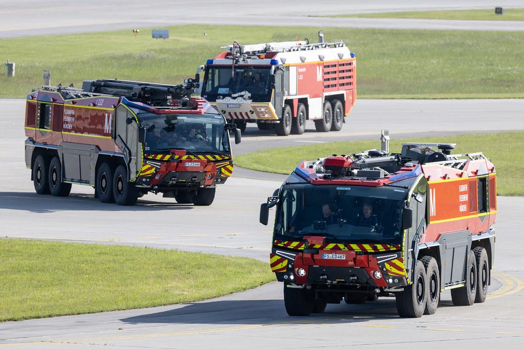 Munich Airport: Flughafen Feuerwehr München 21