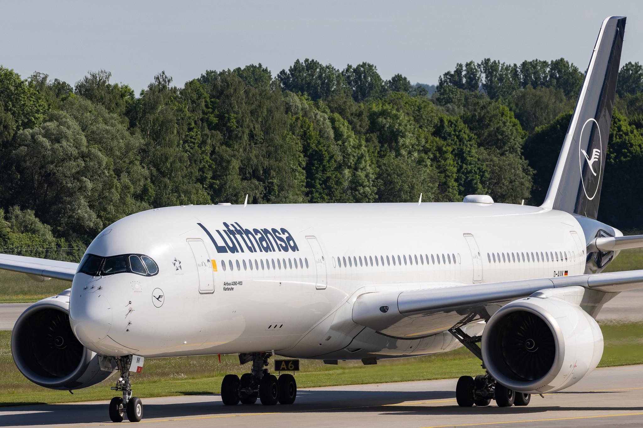 Munich Airport: Lufthansa (LH / DLH) | Airbus A350-941 A359 | D-AIXK | MSN 212