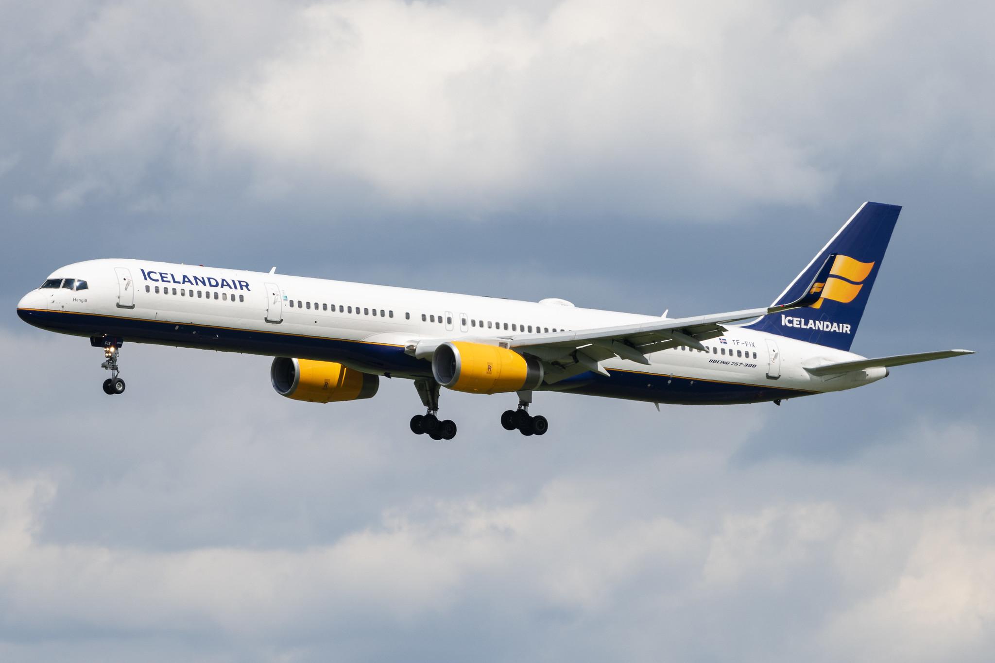 Munich Airport: Icelandair (FI / ICE) | Boeing 757-308 B753 | TF-FIX | MSN 29434