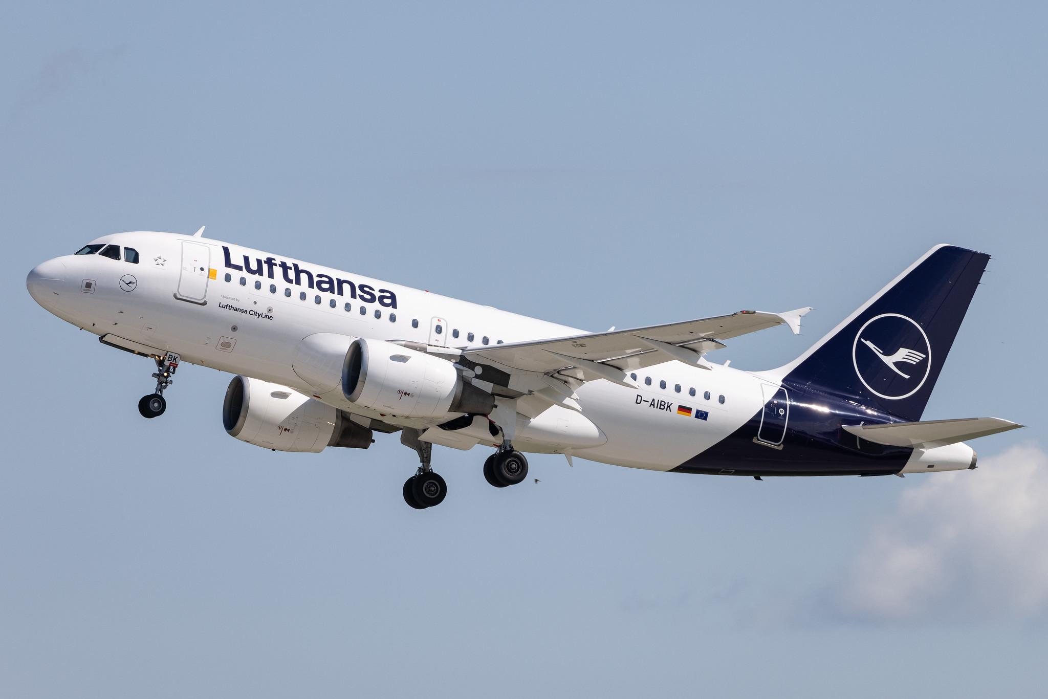 Munich Airport: Lufthansa (LH / DLH) | Operator: Lufthansa CityLine | Airbus A319-112 A319 | D-AIBK | MSN 2131