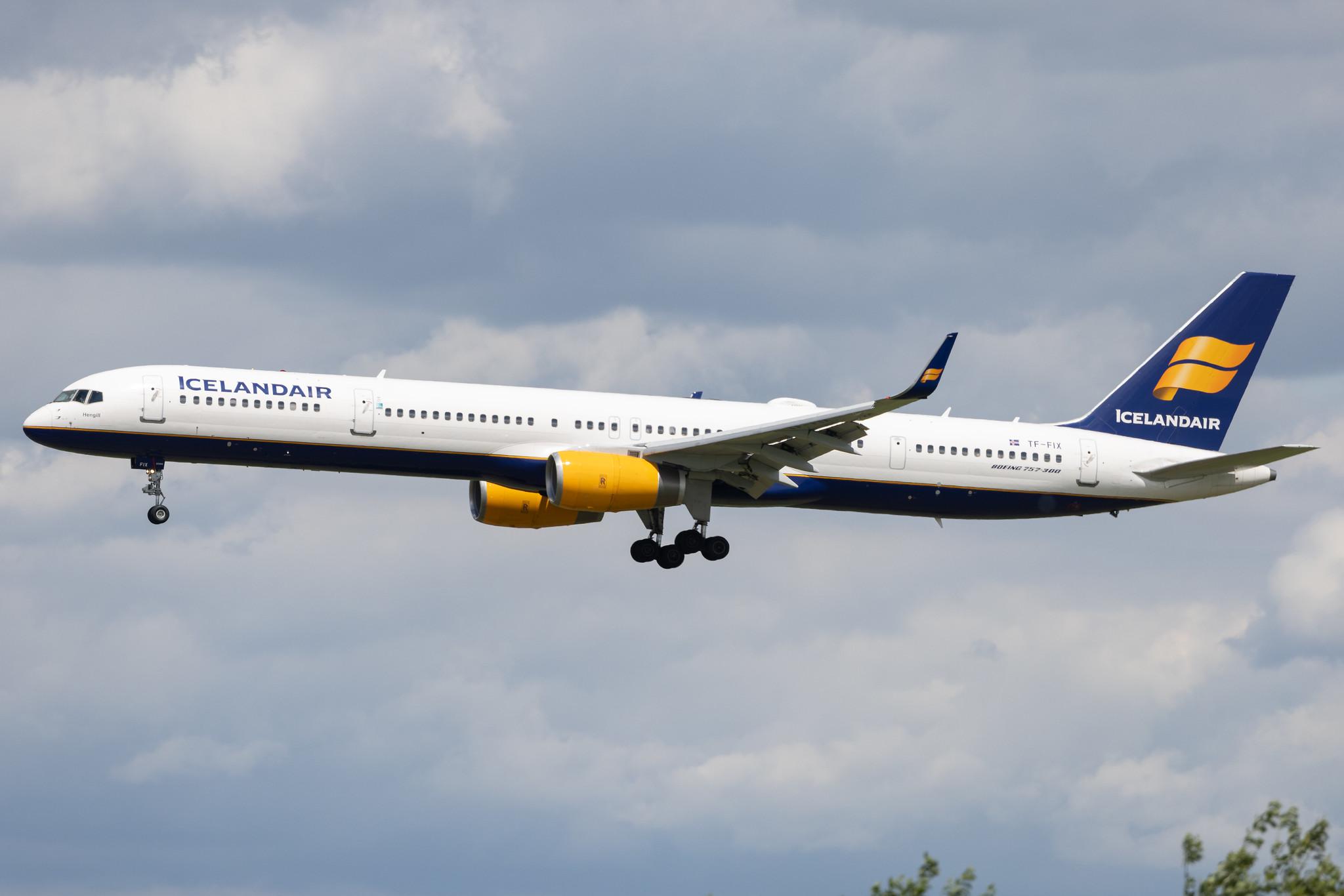 Munich Airport: Icelandair (FI / ICE) | Boeing 757-308 B753 | TF-FIX | MSN 29434