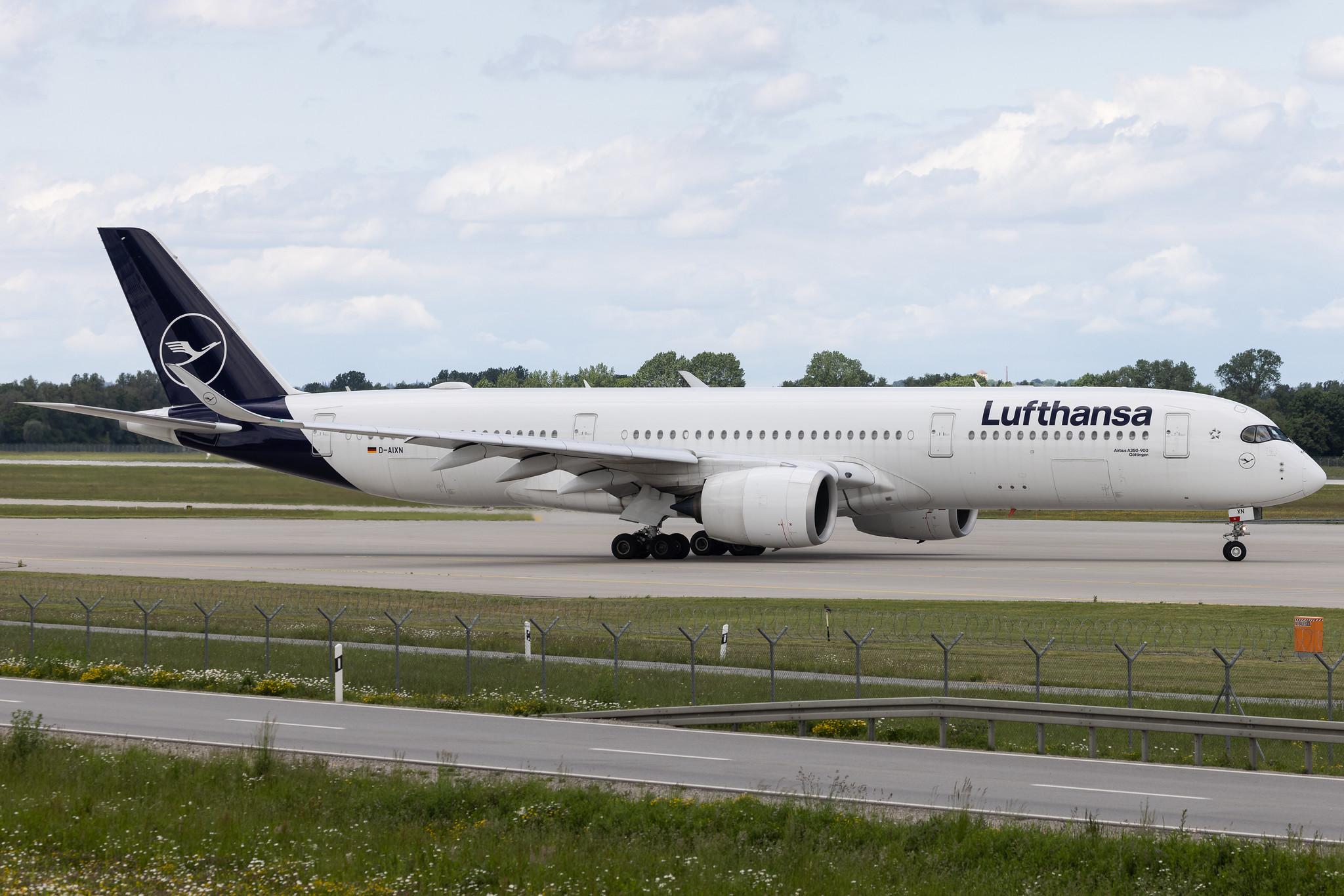 Munich Airport: Lufthansa (LH / DLH) | Airbus A350-941 A359 | D-AIXN | MSN 292