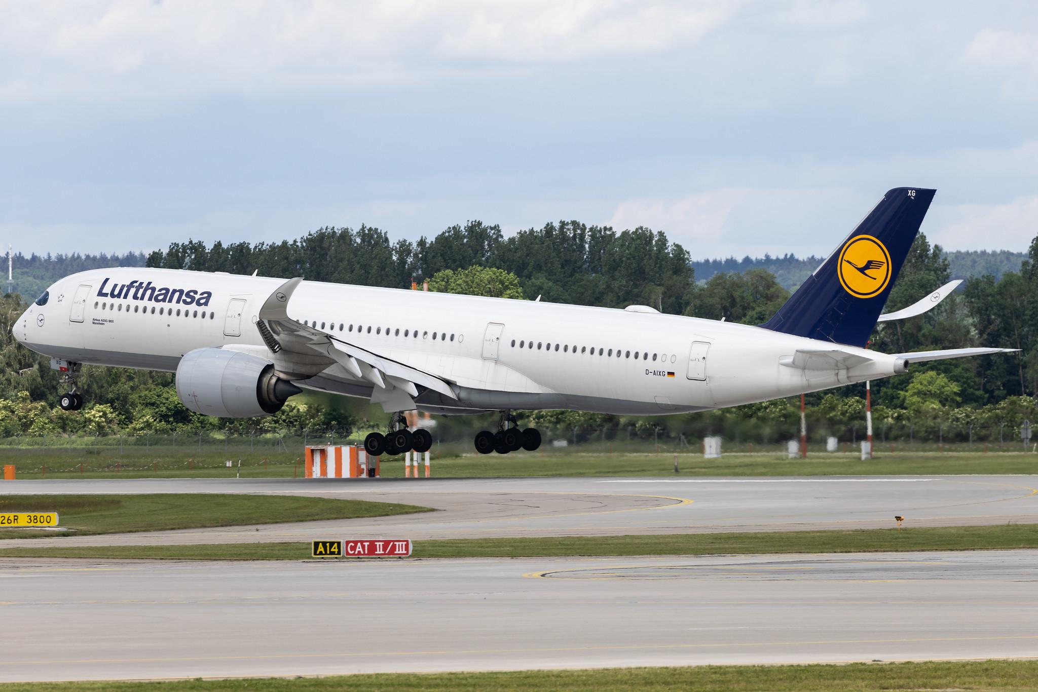 Munich Airport: Lufthansa (LH / DLH) | Airbus A350-941 A359 | D-AIXG | MSN 174
