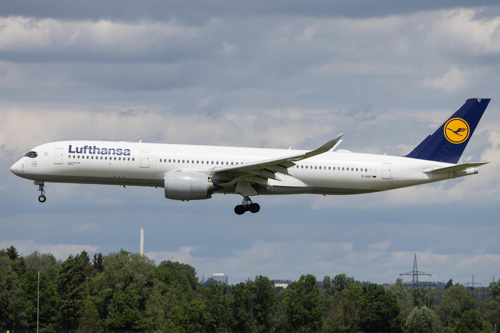 Munich Airport: Lufthansa (LH / DLH) | Airbus A350-941 A359 | D-AIXF | MSN 146