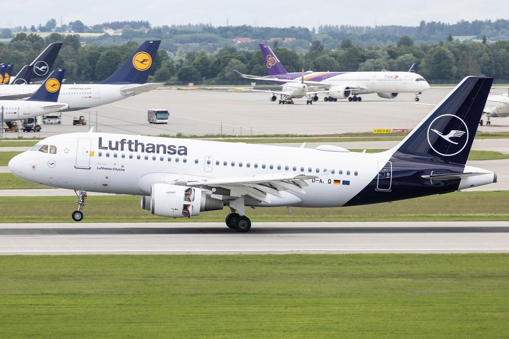 Munich Airport: Lufthansa (LH / DLH) | Operator: Lufthansa Cityline | Airbus A319-112 A319 | D-AIBQ | MSN 2652