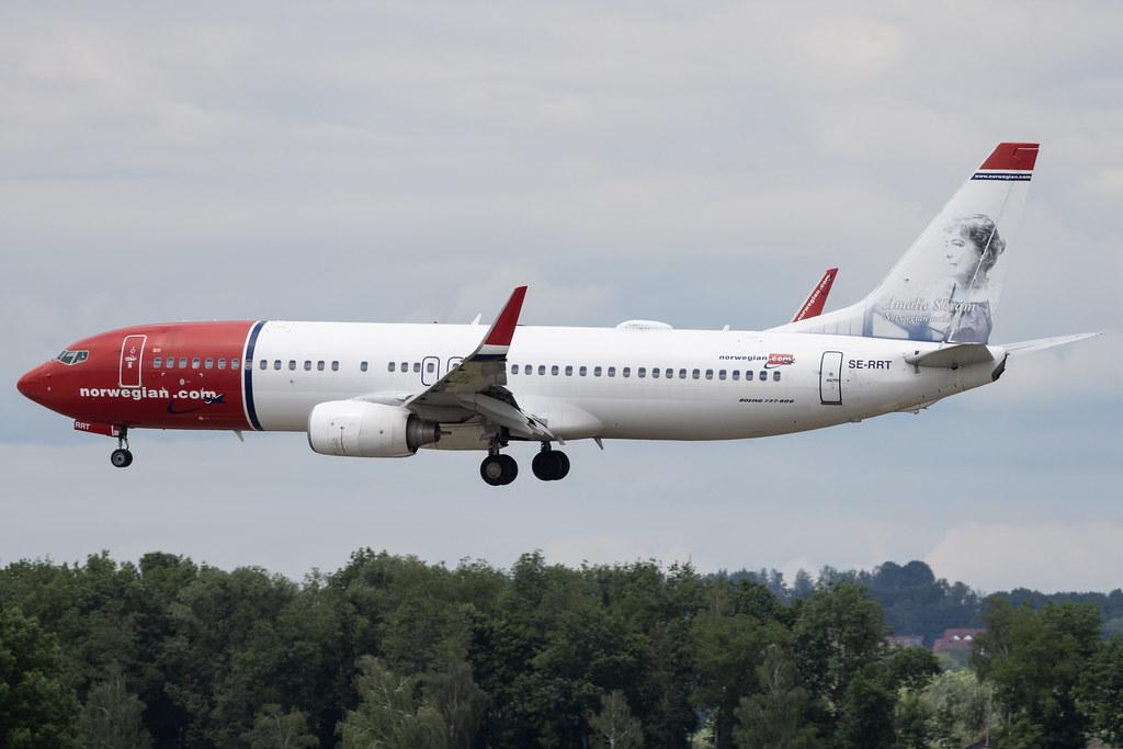 Munich Airport: Norwegian (DY / NOZ) | Operator: Norwegian Air Sweden AOC |  Boeing 737-8JP B738 | SE-RRT | MSN 40867