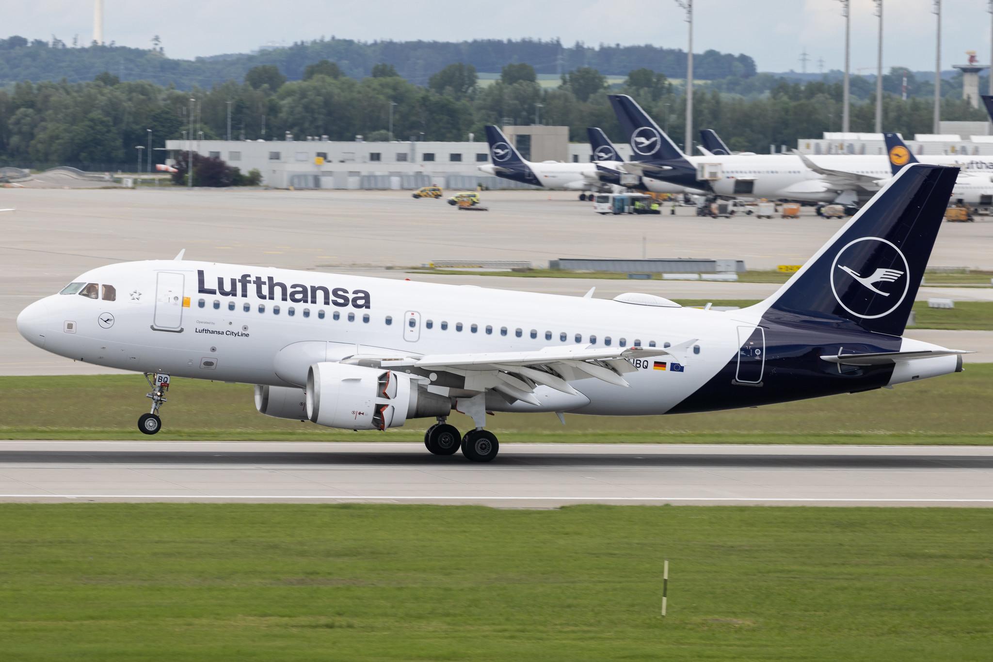 Munich Airport: Lufthansa (LH / DLH) | Operator: Lufthansa Cityline | Airbus A319-112 A319 | D-AIBQ | MSN 2652