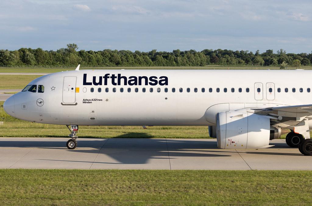 Munich Airport: Lufthansa (LH / DLH) | Airbus A321-271NX A21N | D-AIEE | MSN 9046