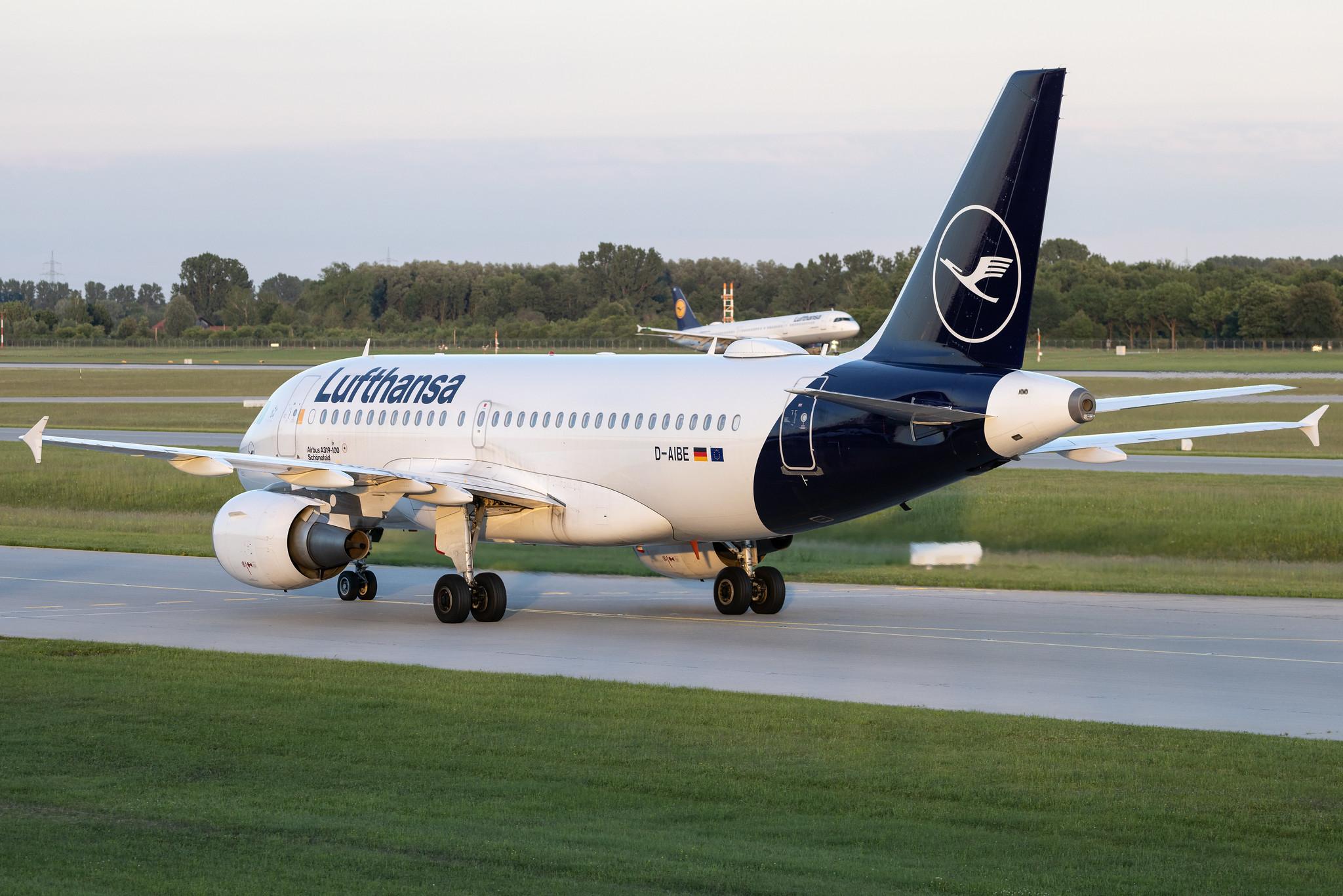 Munich Airport: Lufthansa (LH / DLH) | Airbus A319-112 A319 | D-AIBE | MSN 4511