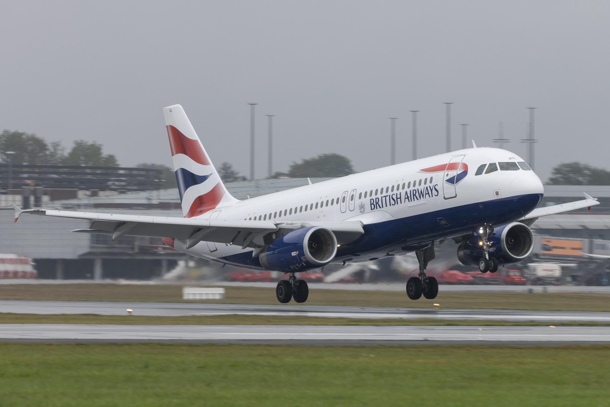 Hamburg Airport: British Airways (BA / BAW) | Airbus A320-232 A320 | G-EUUL | MSN 1708