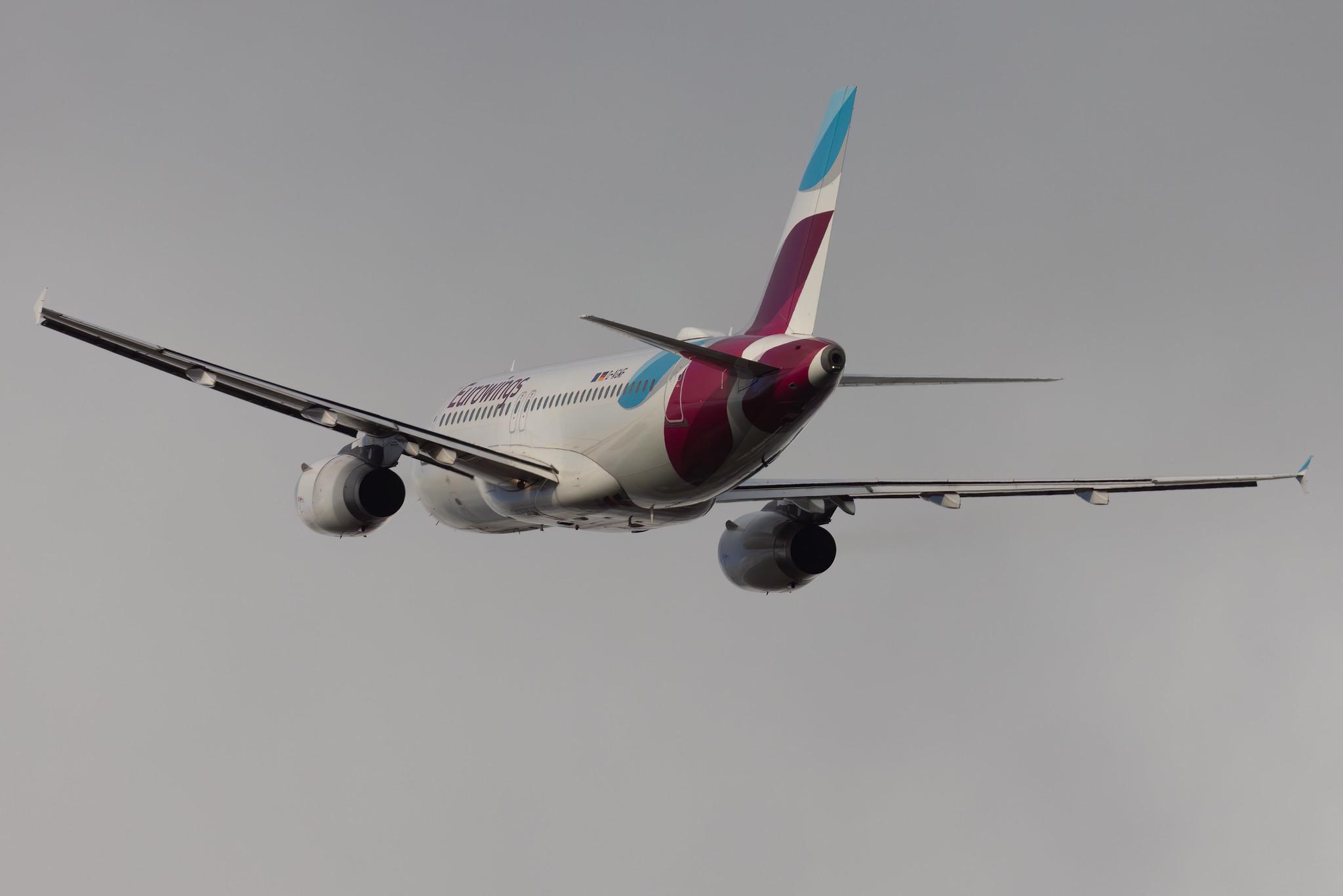 Hamburg Airport: Eurowings (EW / EWG) |  Airbus A319-132 A319 | D-AGWF | MSN 3172