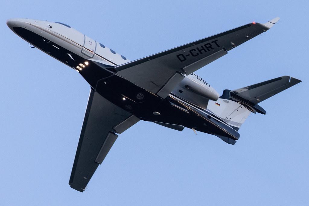 Hamburg Airport: Private owner |  Embraer Phenom 300 E55P | D-CHRT | MSN 50500198