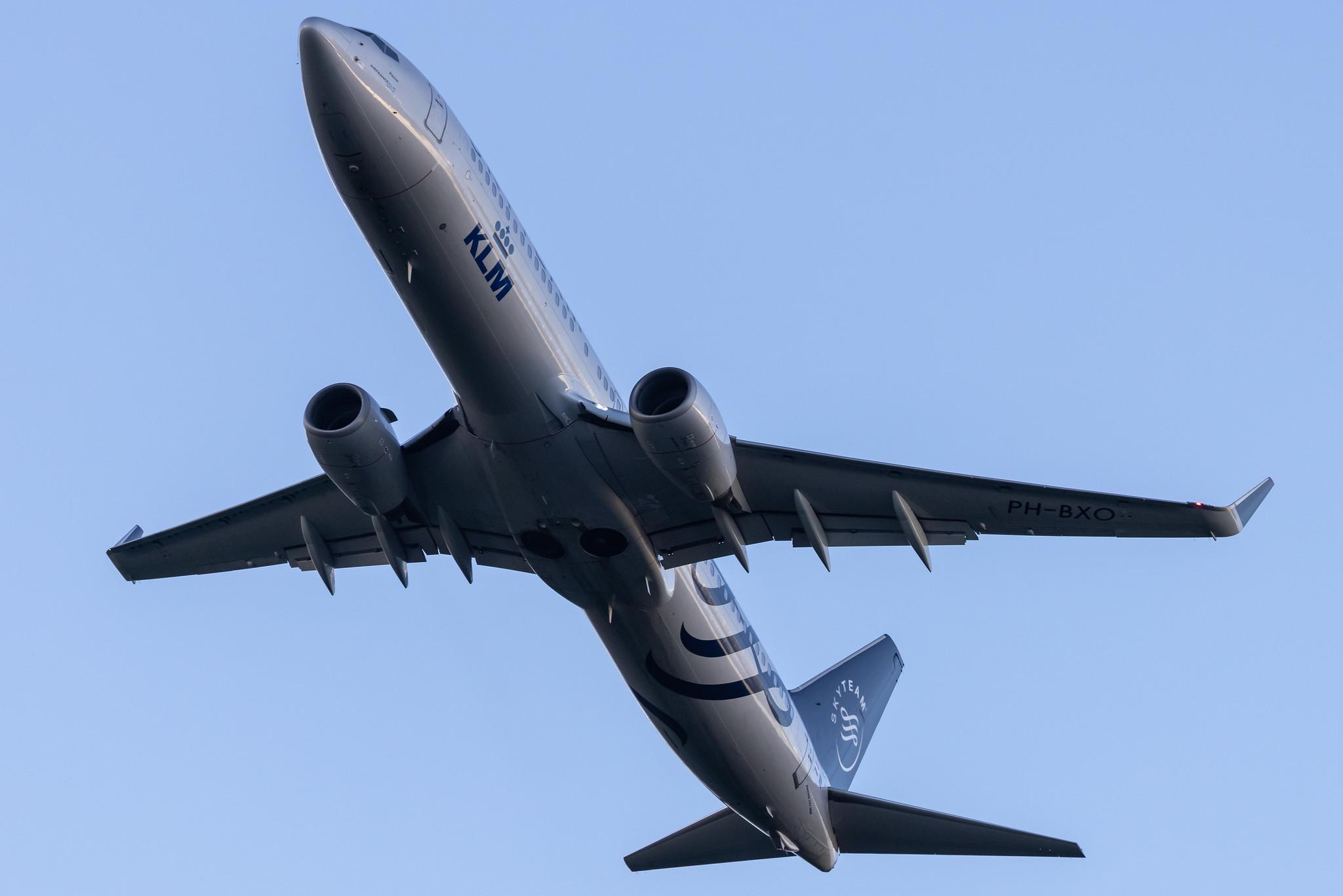 Hamburg Airport: KLM (KL / KLM) |  Livery: SkyTeam Livery |  Boeing 737-9K2 B739 | PH-BXO | MSN 29599