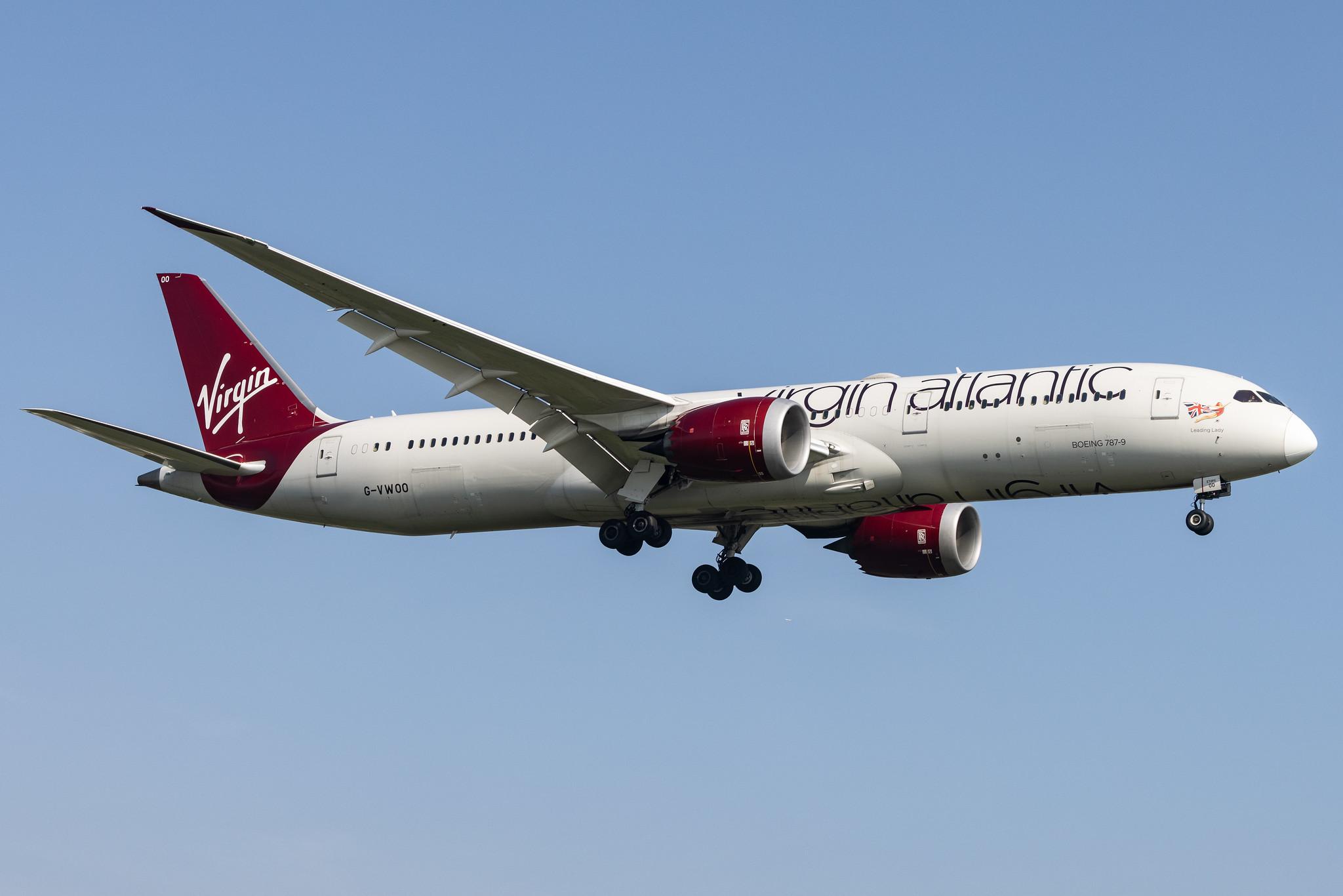 London Heathrow: Virgin Atlantic (VS / VIR) |  Boeing 787-9 Dreamliner B789 | G-VWOO | MSN 37979