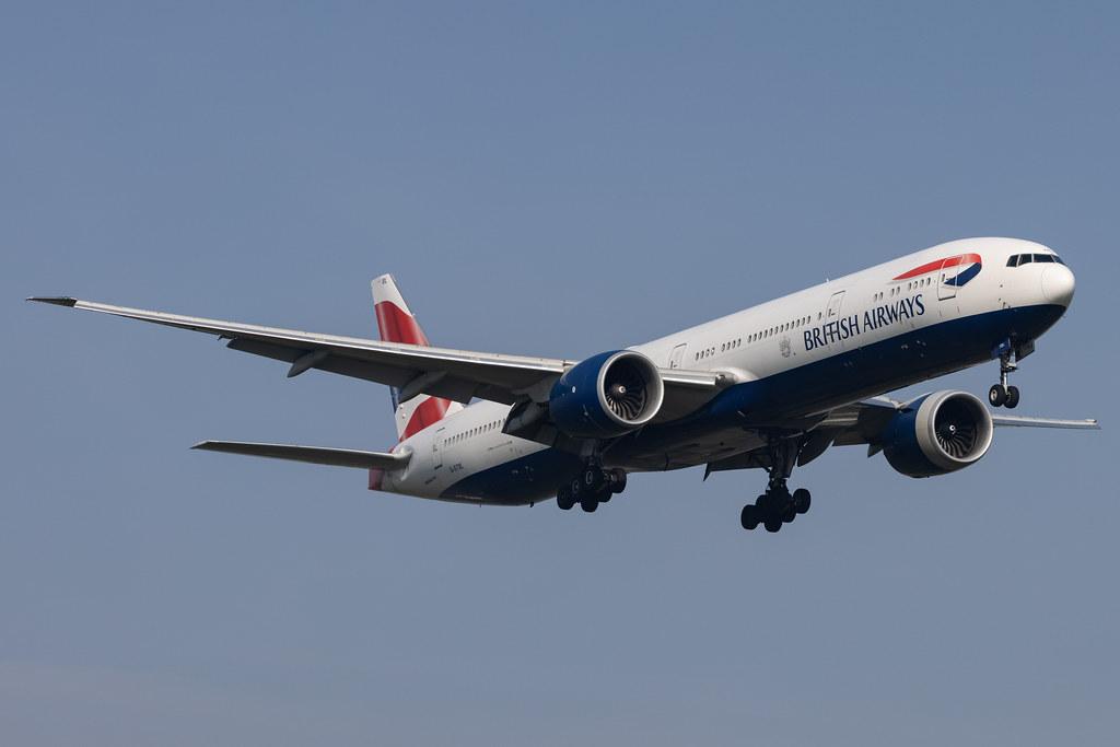 London Heathrow: British Airways (BA / BAW) |  Boeing 777-336(ER) B77W | G-STBL | MSN 42124