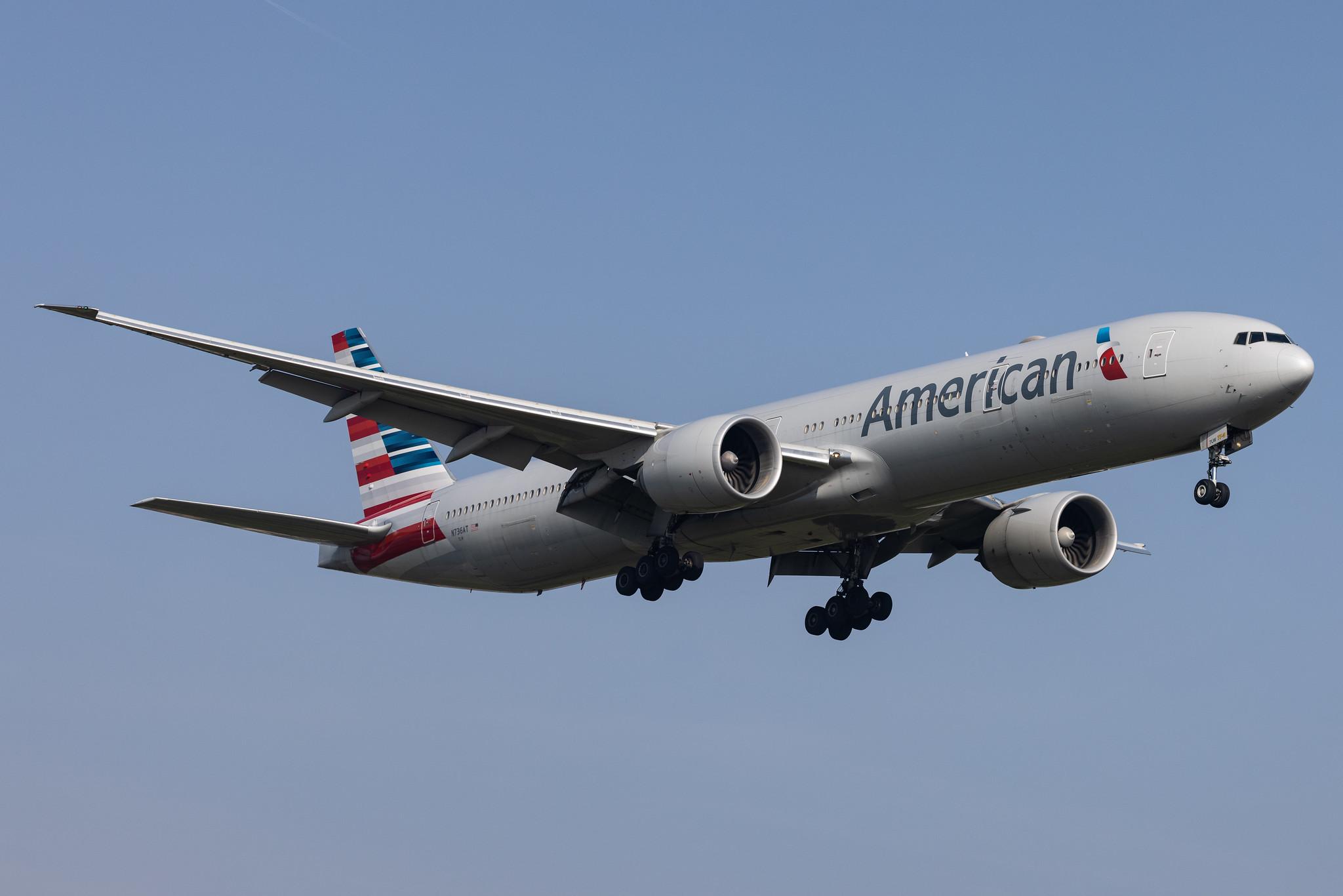 London Heathrow: American Airlines (AA / AAL) |  Boeing 777-323(ER) B77W | N736AT | MSN 33538